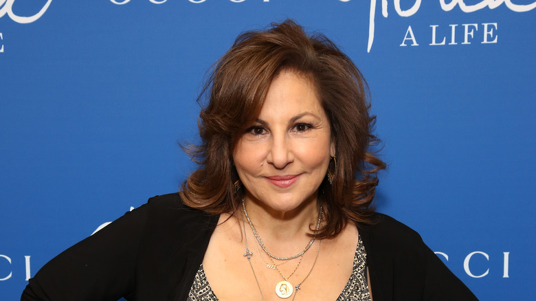 Kathy Najimy wearing necklaces