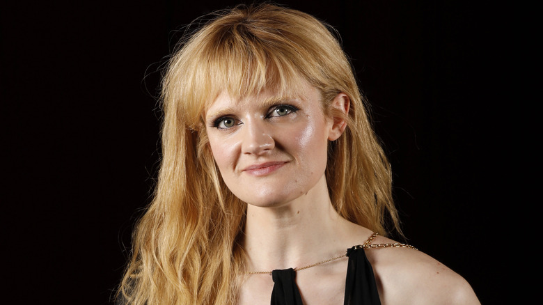 Gayle Rankin gives a sly, knowing look.