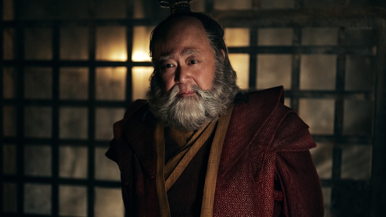 General Iroh wearing red robes