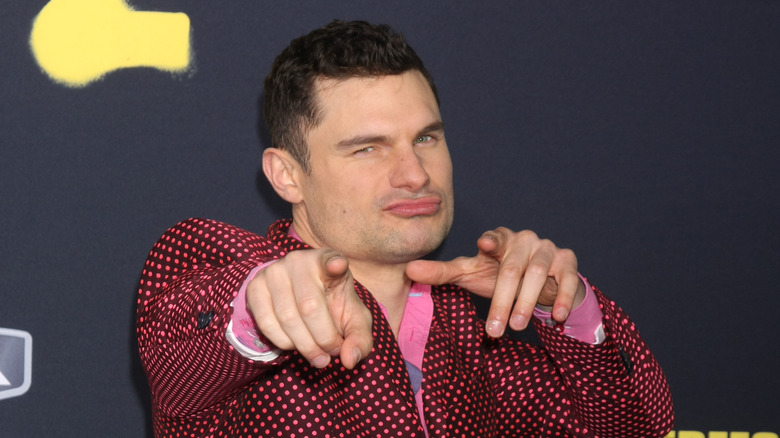 Flula Borg posing