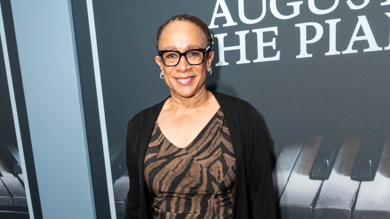 S. Epatha Merkerson wearing glasses