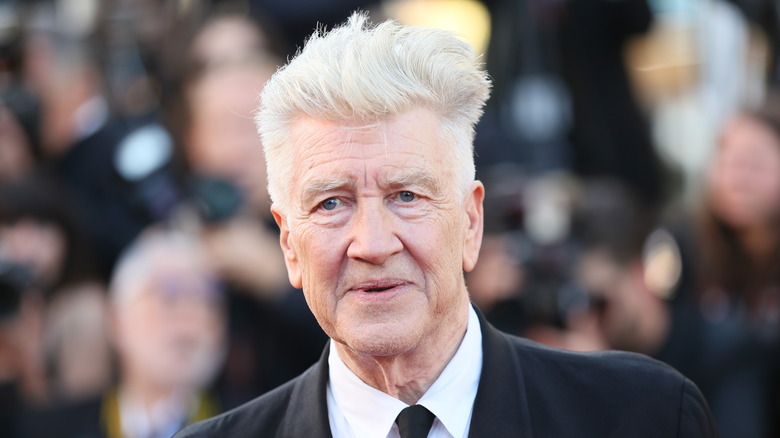 David Lynch attends the Cannes Film Festival