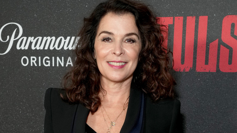 Annabella Sciorra smiling