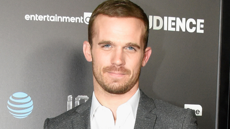 Cam Gigandet smiles on red carpet