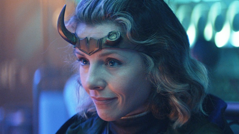 Sophia Di Martino smirks as Sylvie in Loki