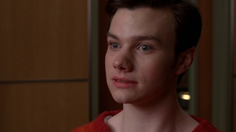 Kurt Hummel looking concerned