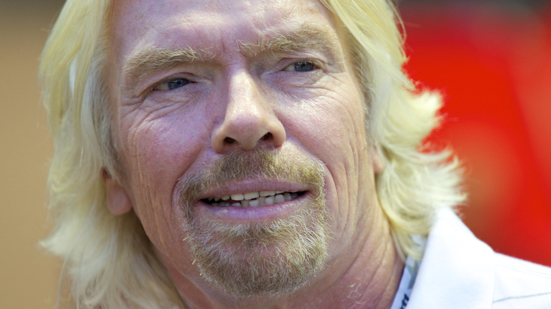 Richard Branson smiling