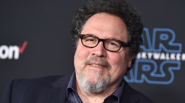 Jon Favreau, smiling