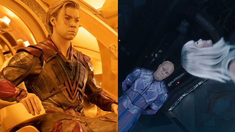 Side-by-side photos of Adam and of Phyla and High Evolutionary