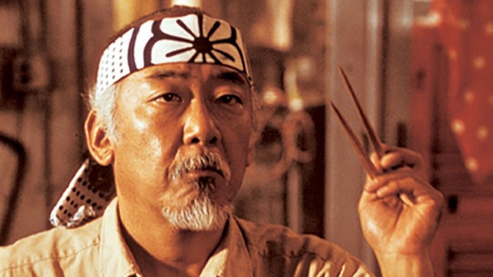 Noriyuki "Pat" Morita as Mr. Miyagi in The Karate Kid