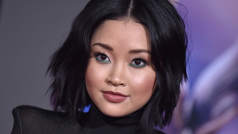 Lana Condor posing