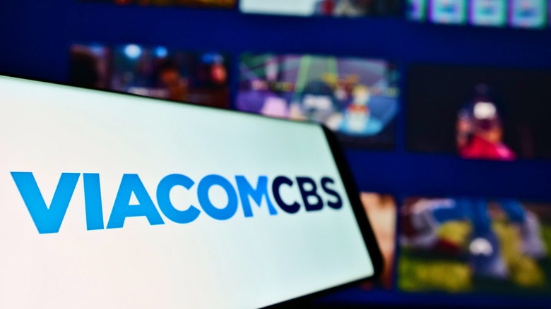 ViacomCBS logo on screen