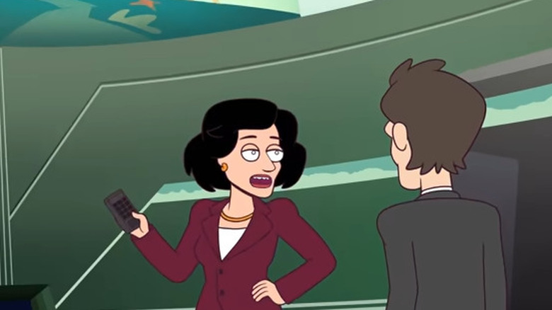 Paget Brewster as her animated counterpart, Allison