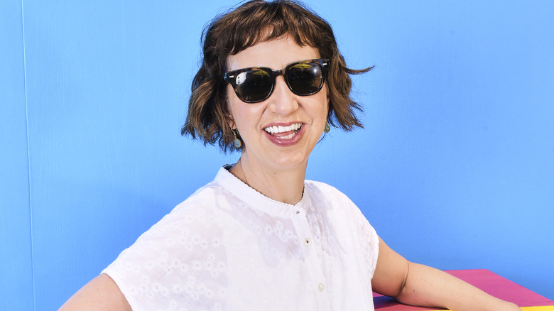 Kristen Schaal Sunglasses Smile