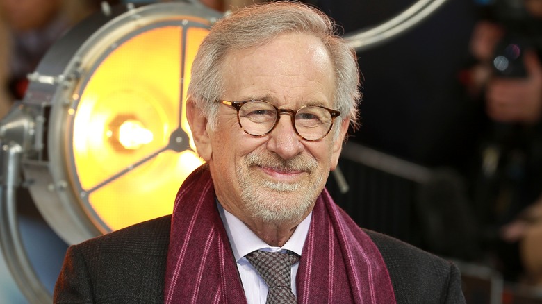 Steven Spielberg smiling