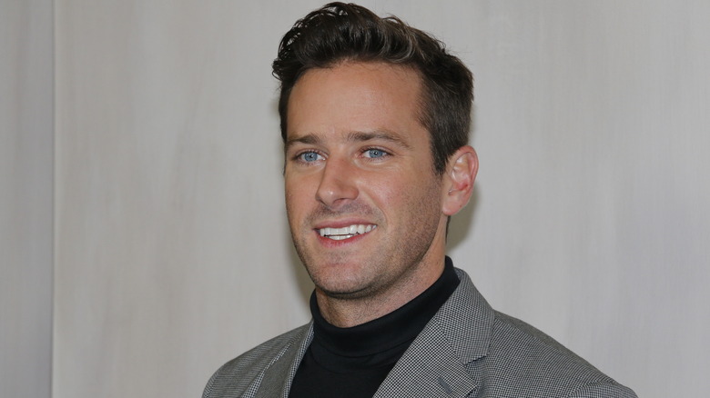 Armie Hammer smiling