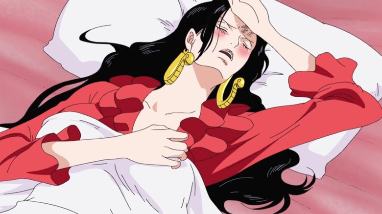 Empress dying of love sickness in One Piece