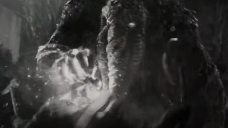 Man-Thing in the trailer for Werewolf by Night