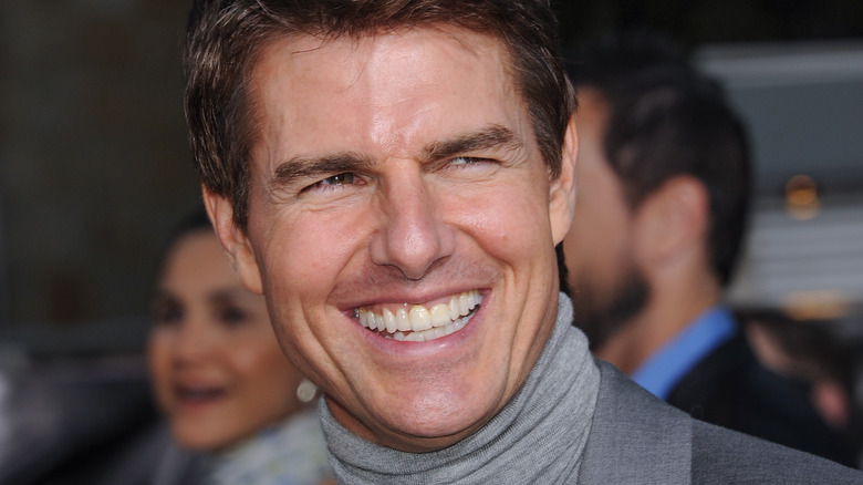 Tom Cruise smiling