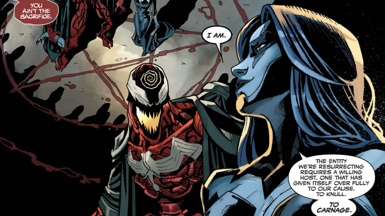 Shriek offers herself as sacrifice in "Absolute Carnage: Lethal Protectors" #1