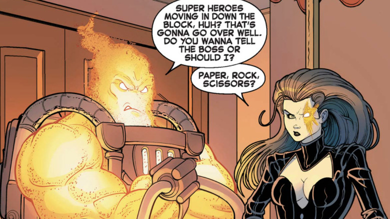 Shriek acting as Nain Rouge's enforcer in "Great Lakes Avengers" #1