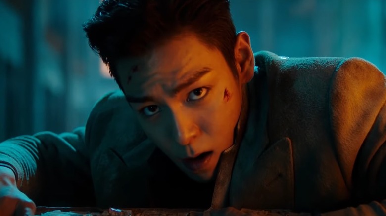 T.O.P. as an Interpol agent in Out of Control