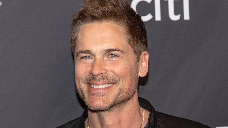 Rob Lowe smiling