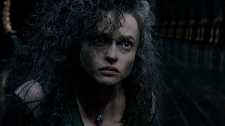 Bellatrix Lestrange on the floor of the Ministry