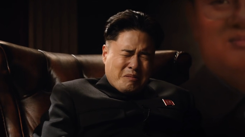 Kim Jong Un crying