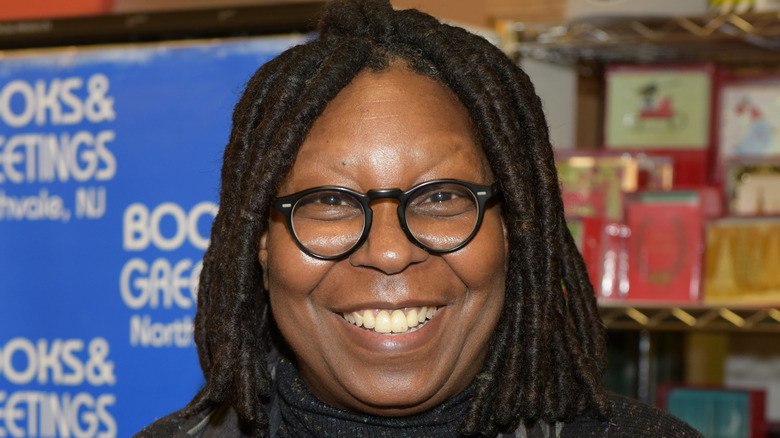 Whoopi Goldberg smiling