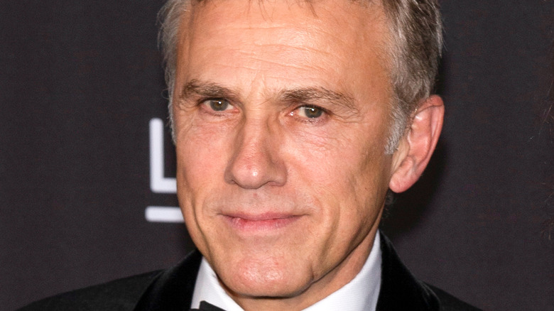 Christoph Waltz Face LACMA Logo