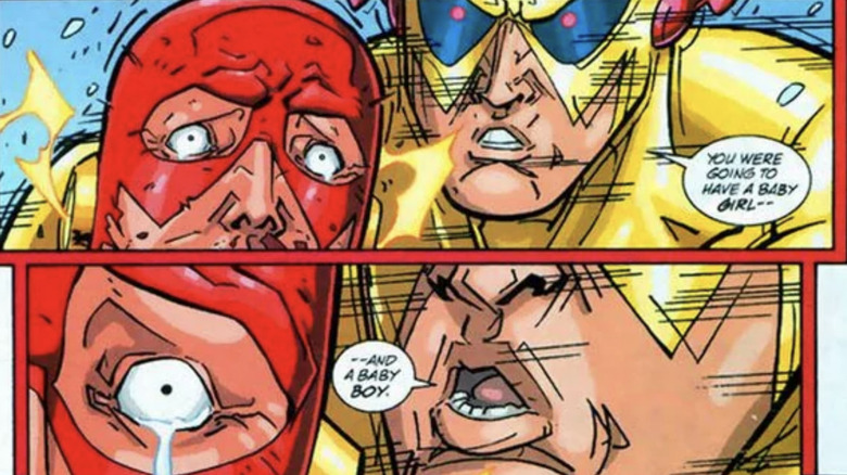 Zoom brags about causing Wally's wife to miscarry in The Flash (Vol. 2)