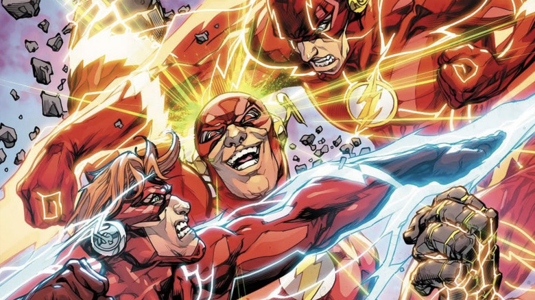 Zoom forces Wally West and Barry Allen to fight in The Flash (Vol. 5)