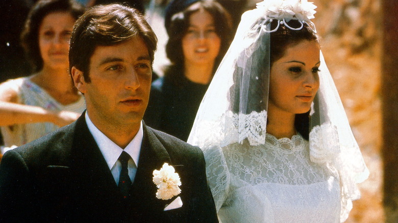 Michael and Apollonia at their wedding