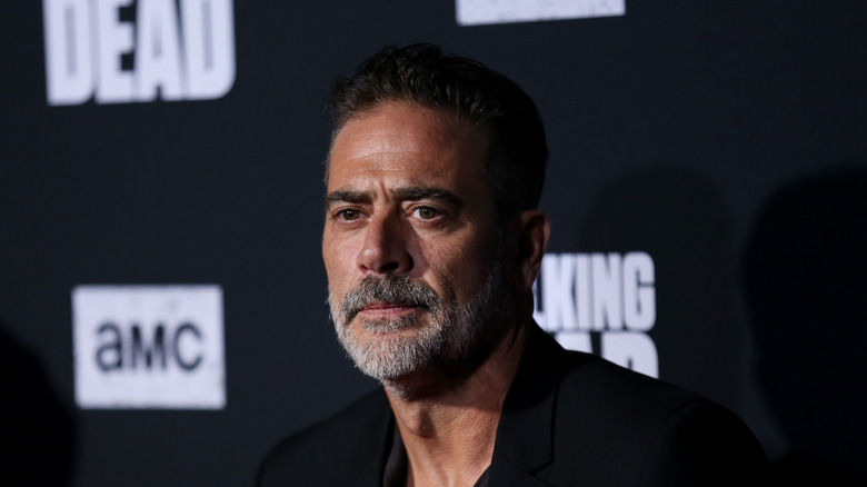 Jeffrey Dean Morgan poses at AMC event