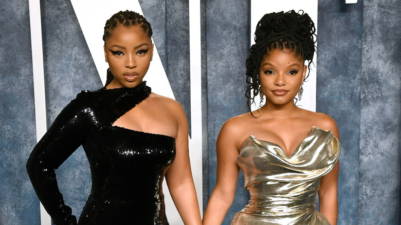 Chloe x Halle wearing dresses