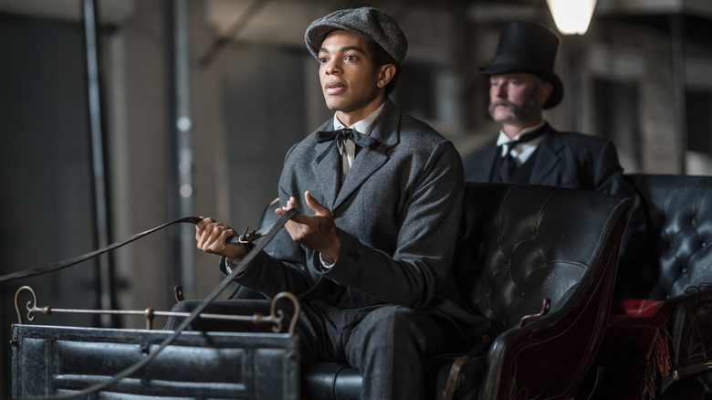 Charlie driving a carriage on Interview with the Vampire