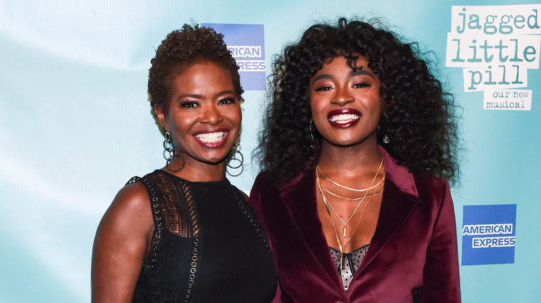 LaChanze and Celia Rose Gooding posing