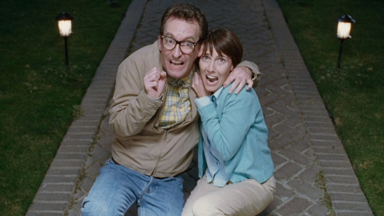 Tom Kenny and Jill Talley screaming in Sky High 