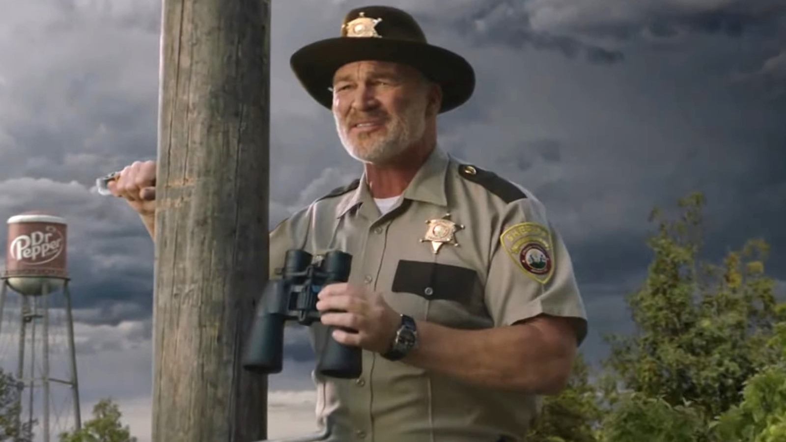 Who Plays The Sheriff In The Dr Pepper Commercials?