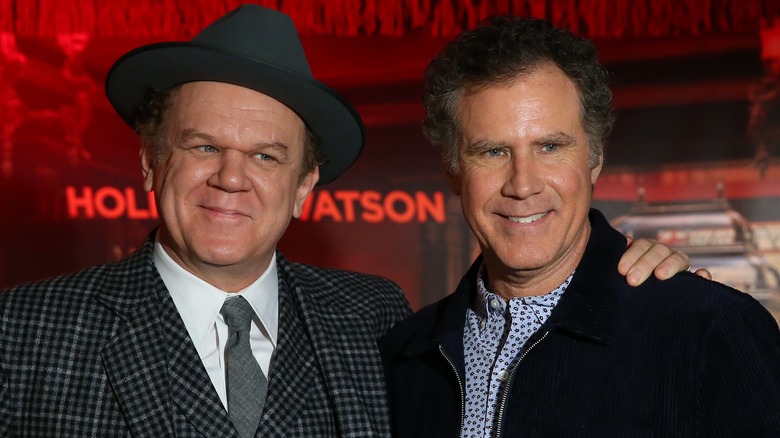 John C. Reilly and Will Ferrell smiling