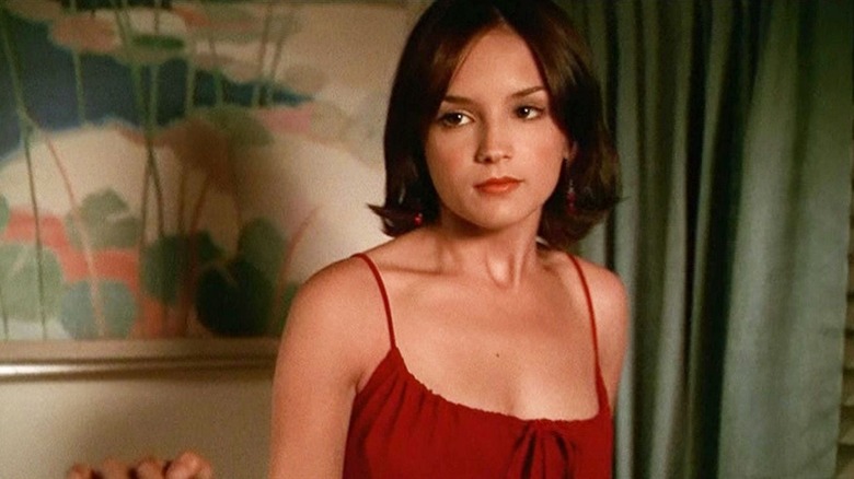 Rachael Leigh Cook as Laney Boggs in a red dress