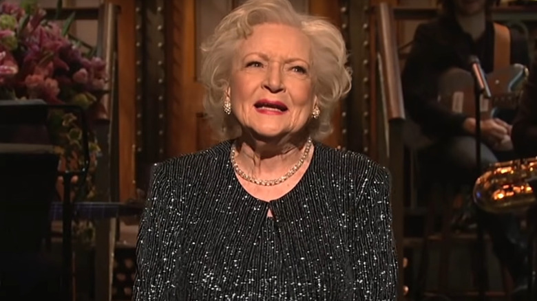 Betty White monologuing