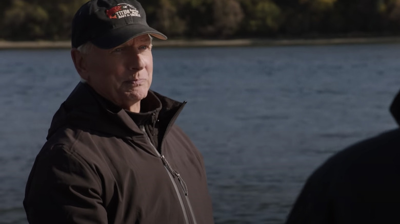 Gibbs fishing on NCIS