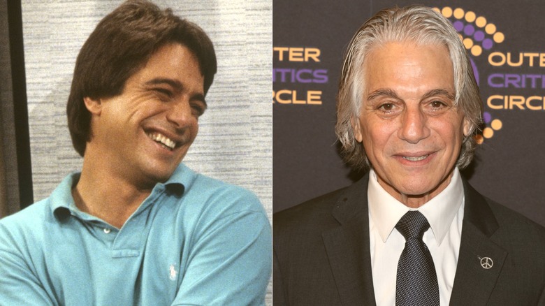 Tony Micelli from Who's the Boss? and Tony Danza smiling at an awards show in 2024