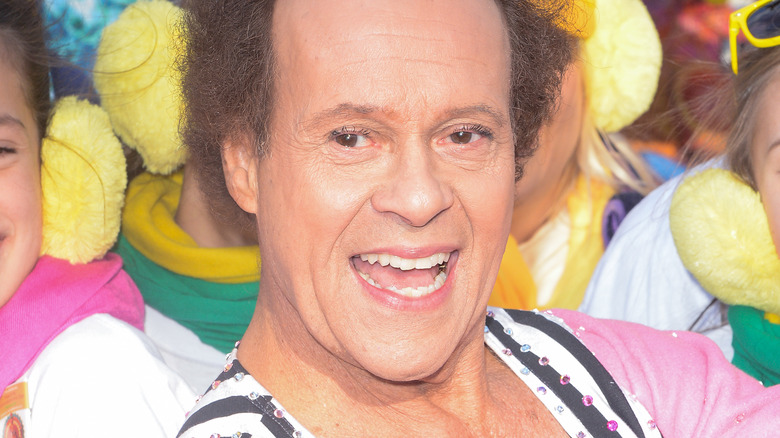 Richard Simmons smiling