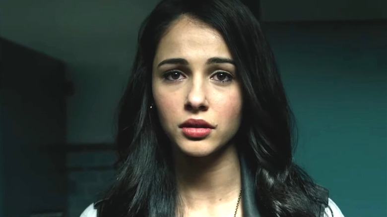 Kimberly Hart looking sad