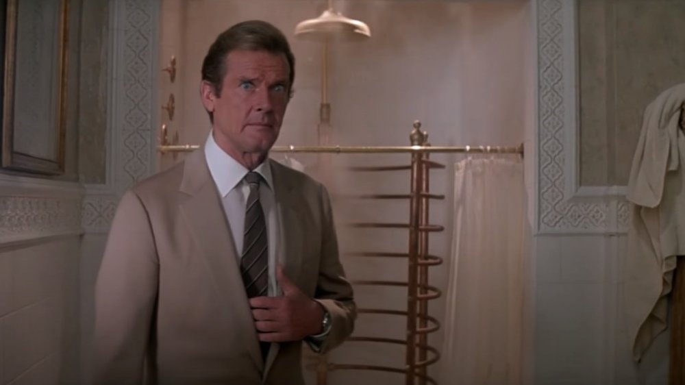 Roger Moore as James Bond in A View To A Kill