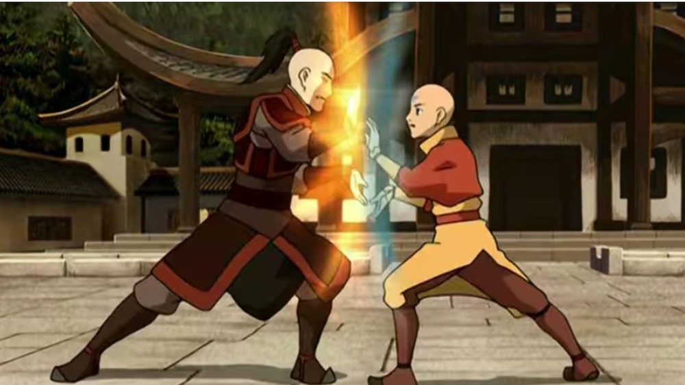 Avatar Aang vs Zuko