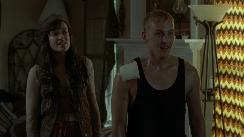 Ana and Sam on The Walking Dead